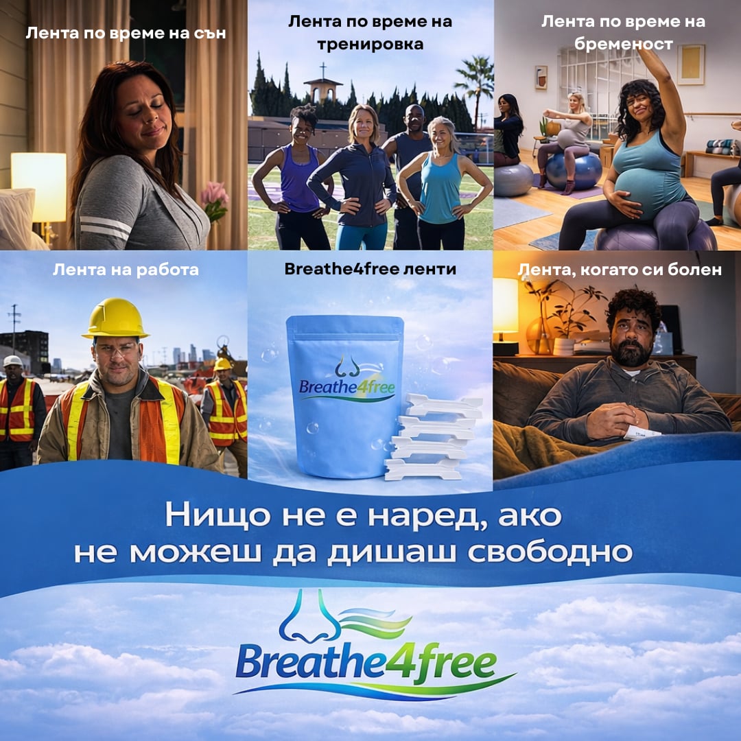 Breathe4free (лепенки за нос) 30бр. - евкалипт