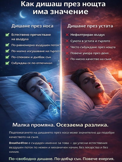 Breathe4free (лепенки за нос) 30бр. - евкалипт